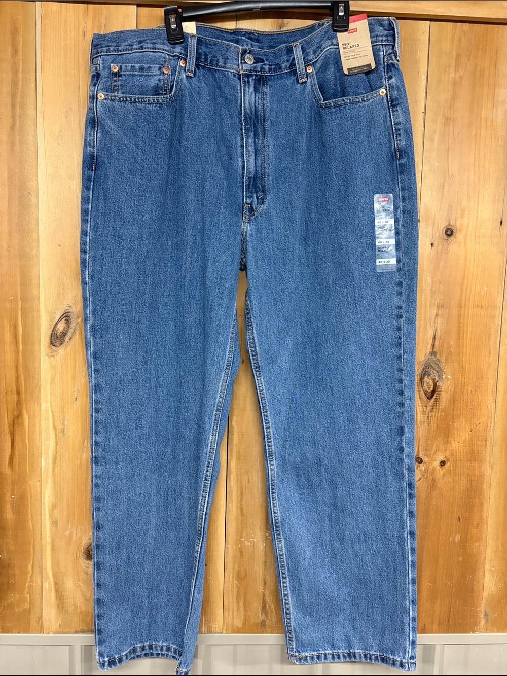 Levi's Men's Blue Relaxed Fit Jeans